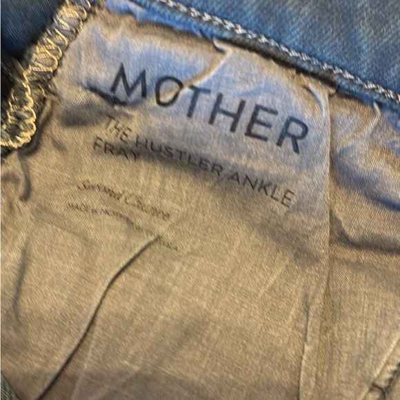 MOTHER Women's Ankle & Cropped Jeans - Dark Gray - Picture 4 of 5